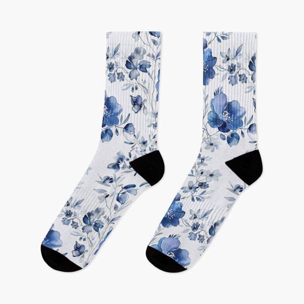 Item preview, Blue Floral Art designed and sold by CoolPixels.