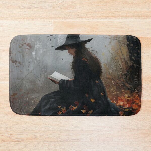 Item preview, Witch Reading a Book in a Forest designed and sold by Hartbecke.