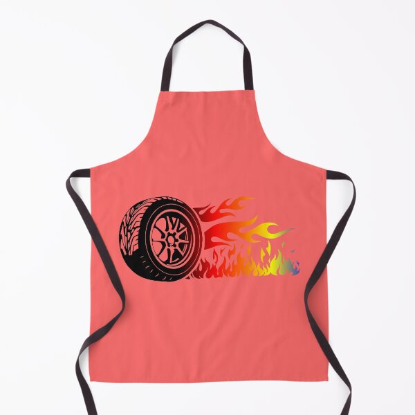 Item preview, WHEEL ON FIRE (#FF6666) designed and sold by Marlon Oseguera.
