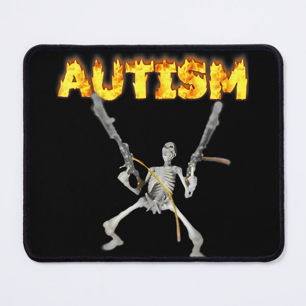 Item preview, Autism Skeleton - Oddly Specific Dank designed and sold by MaryALeboeuf.