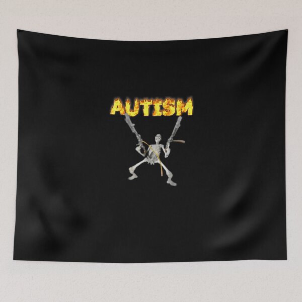 Item preview, Autism Skeleton - Oddly Specific Dank designed and sold by MaryALeboeuf.