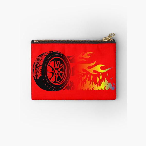 Item preview, WHEEL ON FIRE (#FF0000) designed and sold by Marlon Oseguera.