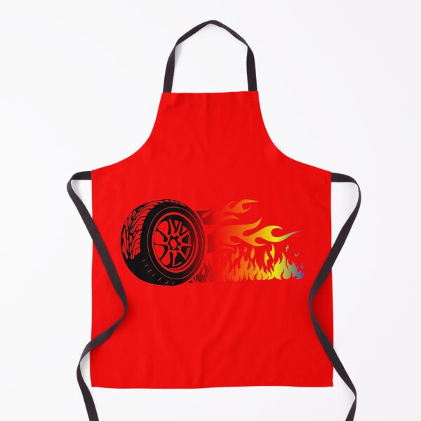 Item preview, WHEEL ON FIRE (#FF0000) designed and sold by Marlon Oseguera.