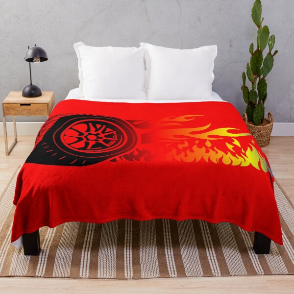 Item preview, WHEEL ON FIRE (#FF0000) designed and sold by Marlon Oseguera.