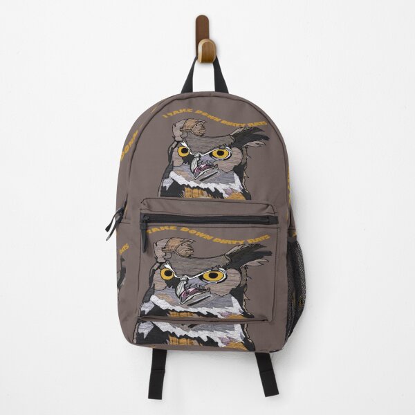 Item preview, Great Horned Owl Turns Mobster designed and sold by kristalcurt.