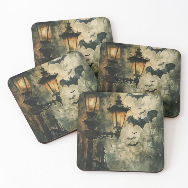 Item preview, Bats and Light Posts designed and sold by Hartbecke.