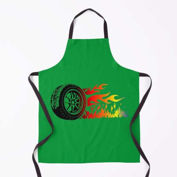 Item preview, WHEEL ON FIRE (#009933) designed and sold by Marlon Oseguera.