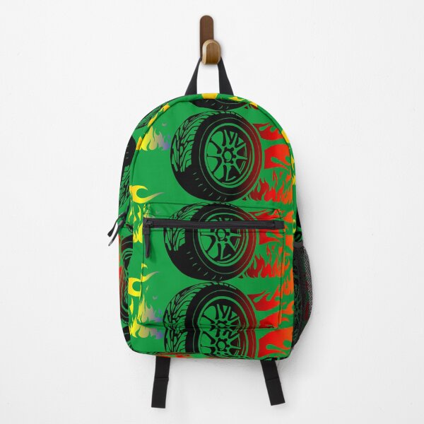 Item preview, WHEEL ON FIRE (#009933) designed and sold by Marlon Oseguera.