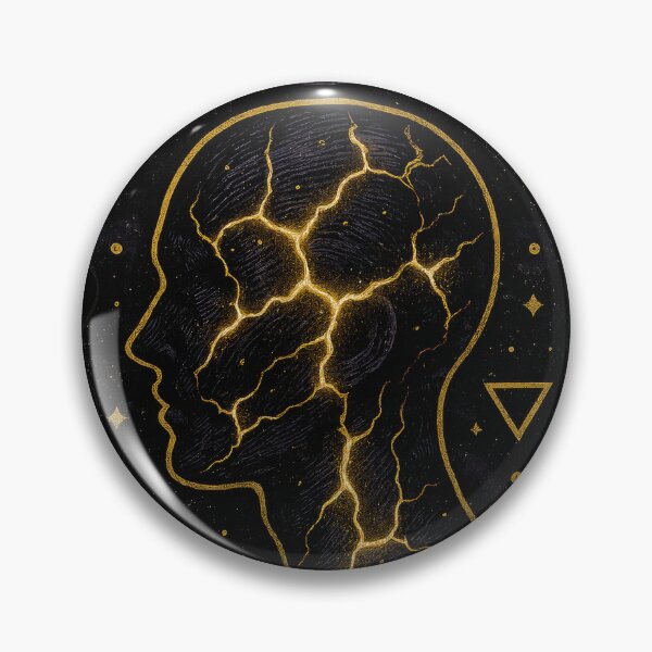 Item preview, Alchemy, Glowing Gold Veins designed and sold by Kaurisdigital.
