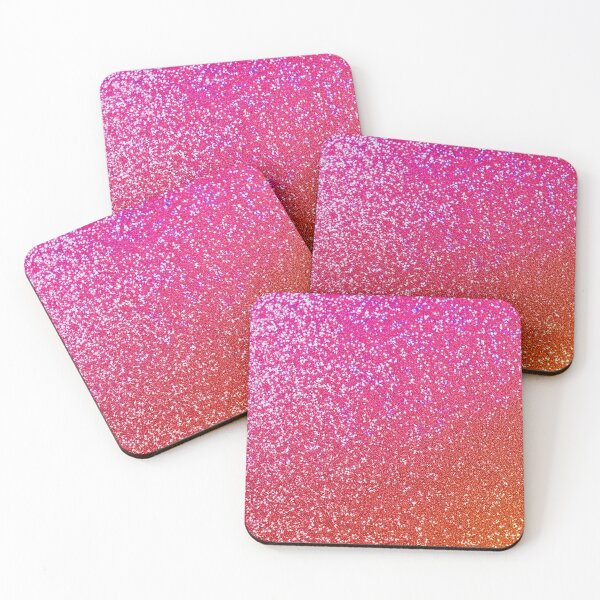 Item preview, Pink Orange Glitter Gradient designed and sold by SassyArtistry.