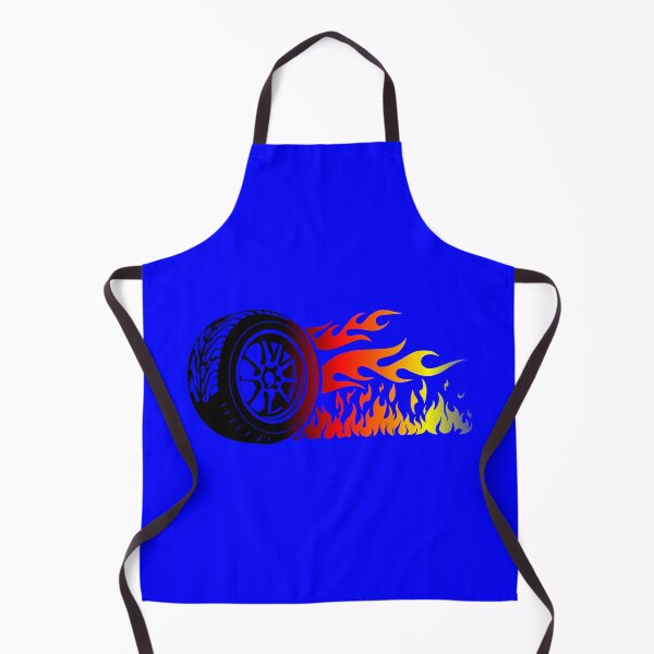 Item preview, WHEEL ON FIRE (#0000FF) designed and sold by Marlon Oseguera.