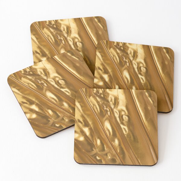 Item preview, Metallic Gold Foil Wrinkled Texture designed and sold by SassyArtistry.