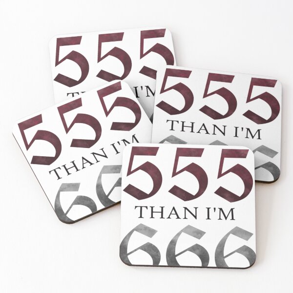 Item preview, If You're 555 Than I'm 666 designed and sold by Marloion.
