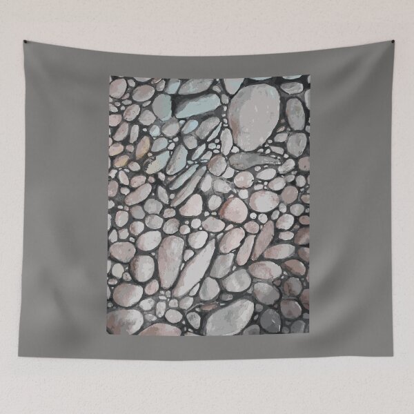 Item preview, Stone Whispers Hand painted Watercolour Design designed and sold by RhondaLily.