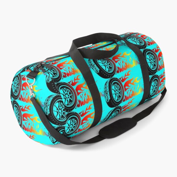 Item preview, WHEEL ON FIRE (#00FFFF) designed and sold by Marlon Oseguera.