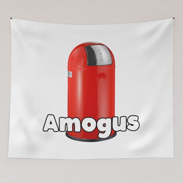 Item preview, Amogus Trashcan Sus Parody designed and sold by Daronulas.