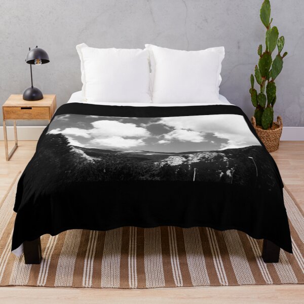 Item preview, View from Frontignano di Ussita with clouds, mountains, vegetation, trees designed and sold by Kristina Drozd.