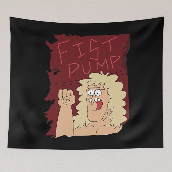 Item preview, Fist Pump Poster Regular Show designed and sold by JeremyThomas6.