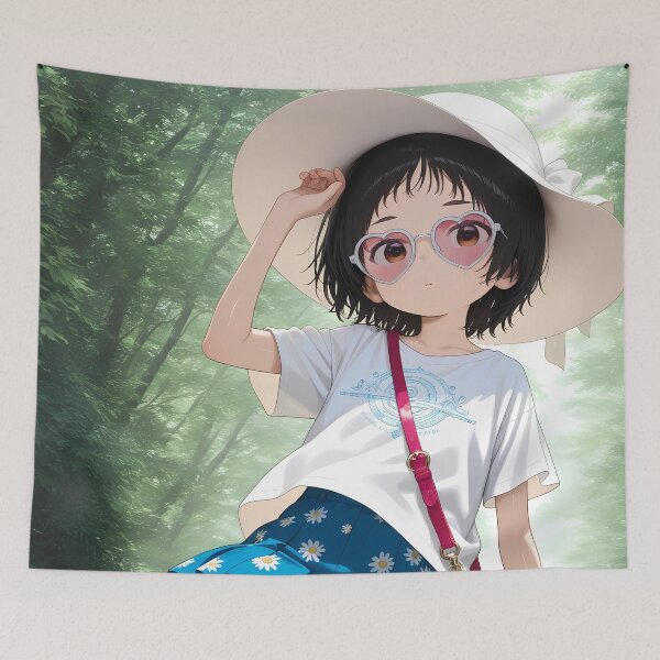 Item preview, Shizuka Kuze Takopi Original Sin Anime Girl Waifu Forest Walk designed and sold by HumbertoValveno.