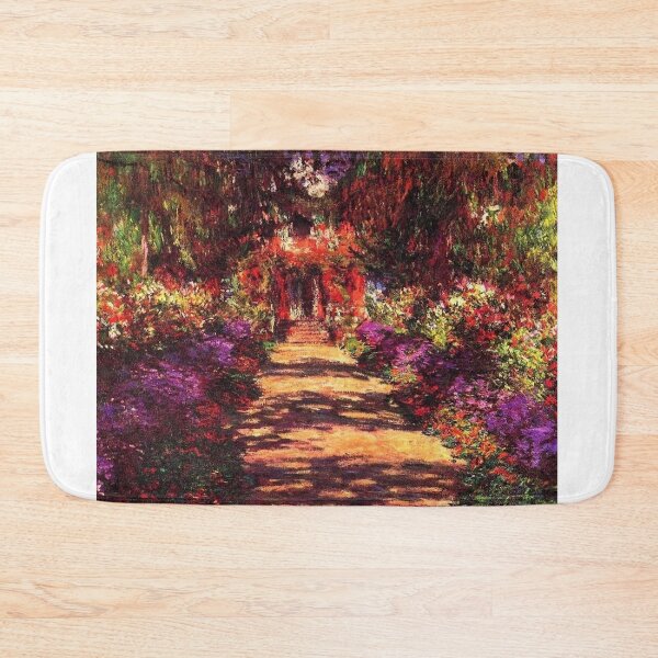 Item preview, Garden Path at Giverny, 1902 by Claude Monet designed and sold by Art Outlaws.