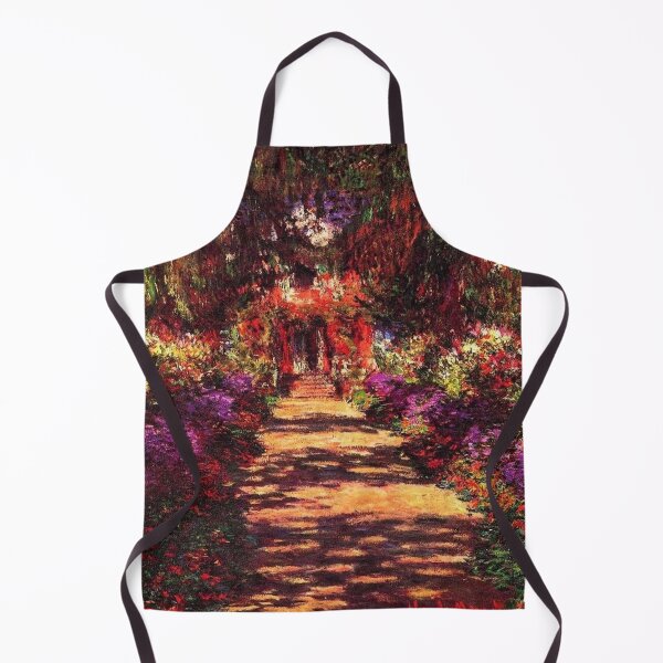 Item preview, Garden Path at Giverny, 1902 by Claude Monet designed and sold by Art Outlaws.