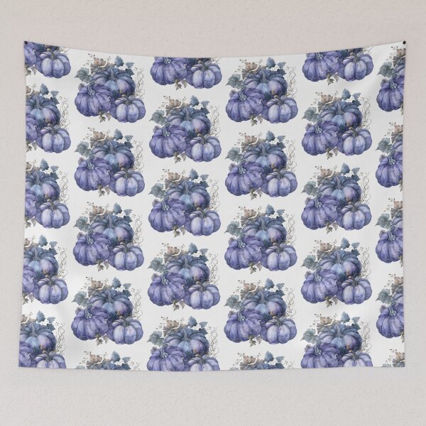 Item preview,  Royal Purple Pumpkin • Enchanted Autumn Harvest Art • Whimsical Fall   designed and sold by PaperieJennifer.