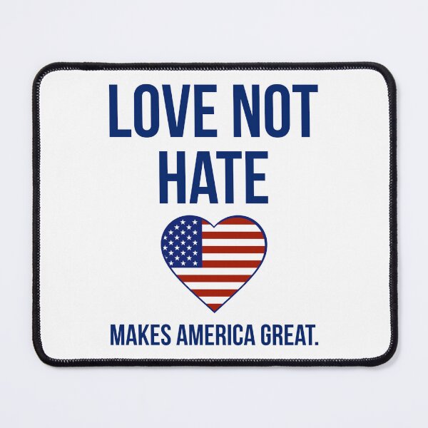 Item preview, Love not hate designed and sold by Rachel the Artist .