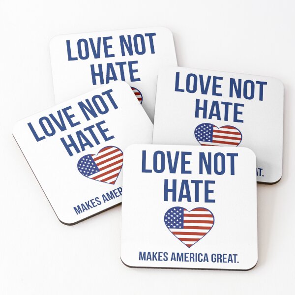 Item preview, Love not hate designed and sold by Rachel the Artist .