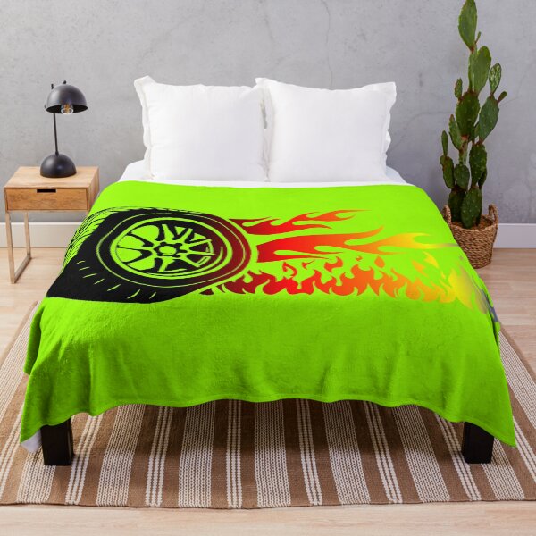Item preview, WHEEL ON FIRE (#99FF00) designed and sold by Marlon Oseguera.