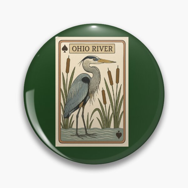 Item preview, Ohio River  designed and sold by Broken Antler Designs .