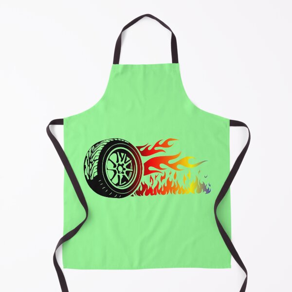 Item preview, WHEEL ON FIRE (#99FF99) designed and sold by Marlon Oseguera.
