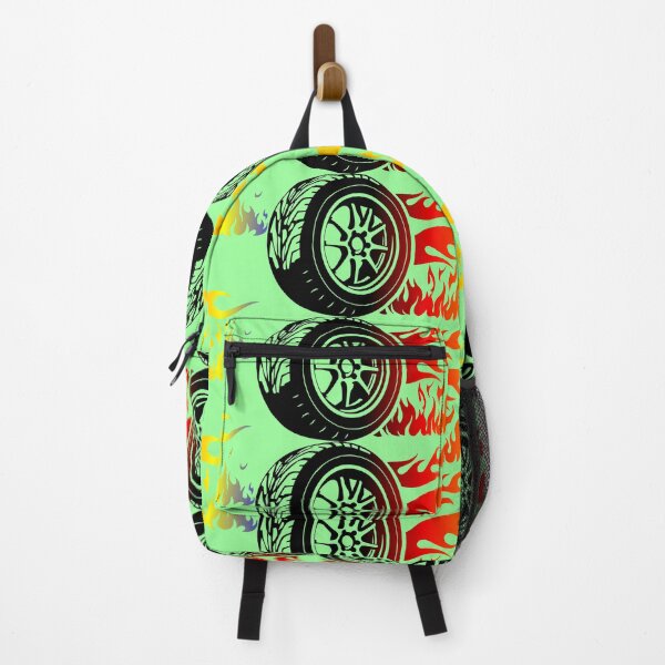Item preview, WHEEL ON FIRE (#99FF99) designed and sold by Marlon Oseguera.