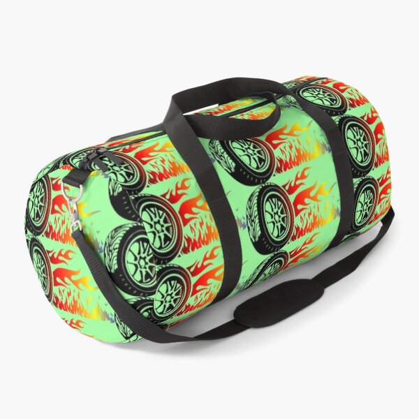 Item preview, WHEEL ON FIRE (#99FF99) designed and sold by Marlon Oseguera.