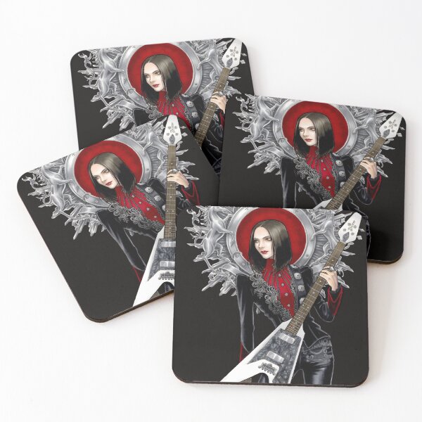 Item preview, Rock Musician with Ornate Crest designed and sold by Jadiantukora.