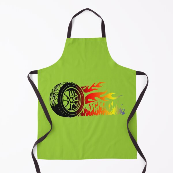 Item preview, WHEEL ON FIRE (#99CC33) designed and sold by Marlon Oseguera.