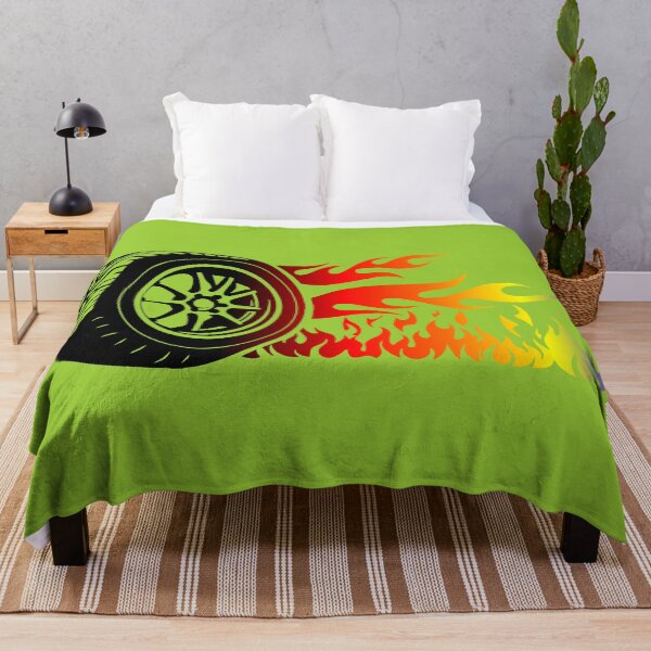 Item preview, WHEEL ON FIRE (#99CC33) designed and sold by Marlon Oseguera.