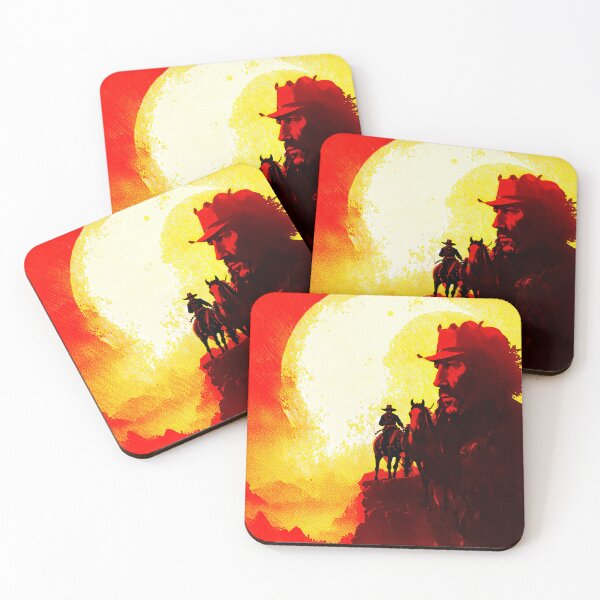 Item preview, Cowboys on the Red Horizon designed and sold by The Glitch & Hue Arts.