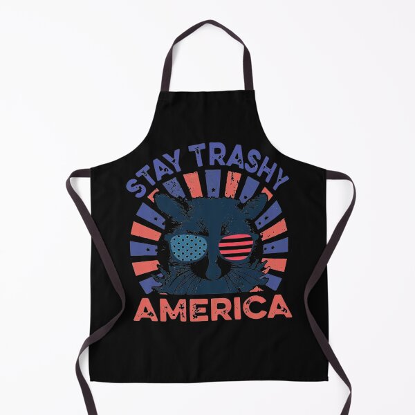 Item preview, Raccoon Stay Trashy America Flag designed and sold by WillieBernal.