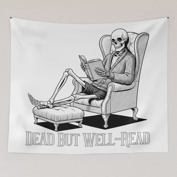 Item preview, Grim Reader designed and sold by AMadnessCreat.