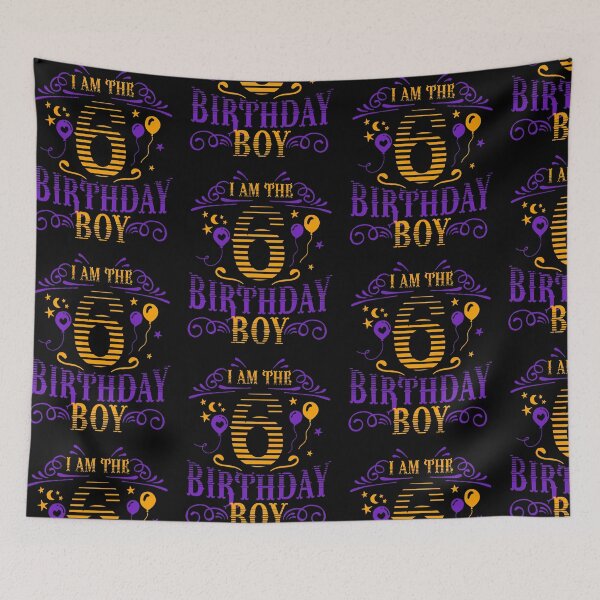 Item preview, Happy Birthday 6th Boy designed and sold by Danny Cuevas.