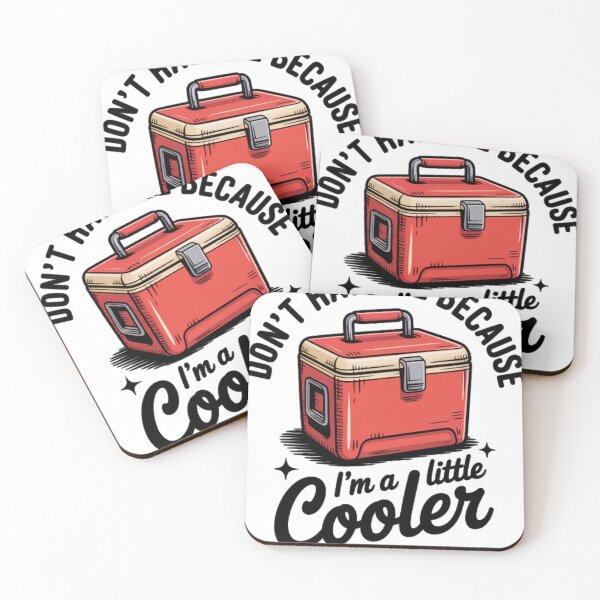 Item preview, Funny “I’m a Little Cooler” Minimalist Design designed and sold by CentaJacobs.