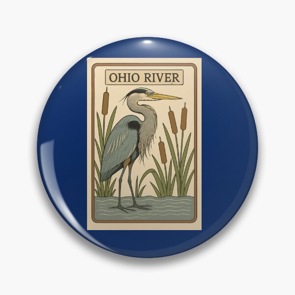Item preview, Ohio River  designed and sold by Broken Antler Designs .