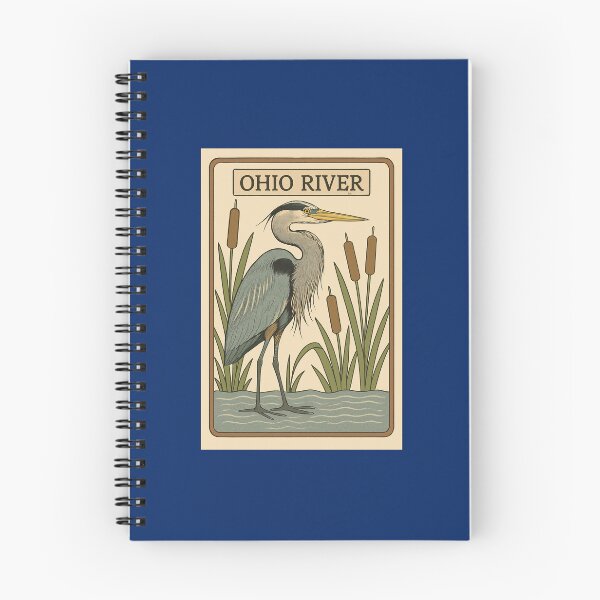 Item preview, Ohio River  designed and sold by Broken Antler Designs .
