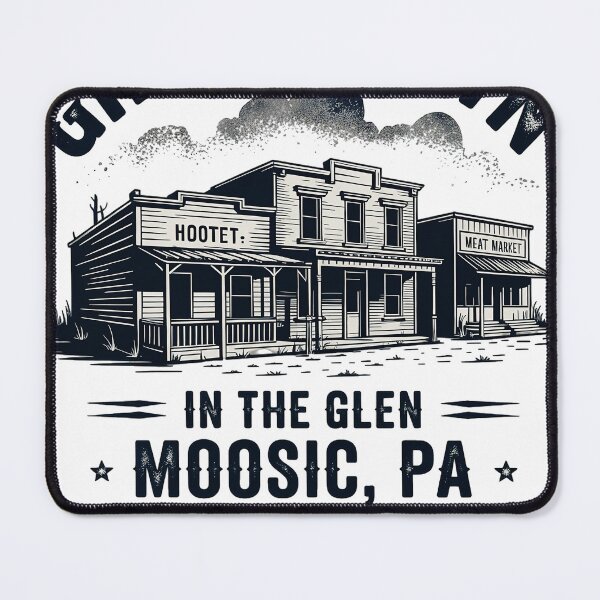 Item preview, Ghost Town in the Glen - Moosic, PA designed and sold by CentaJacobs.
