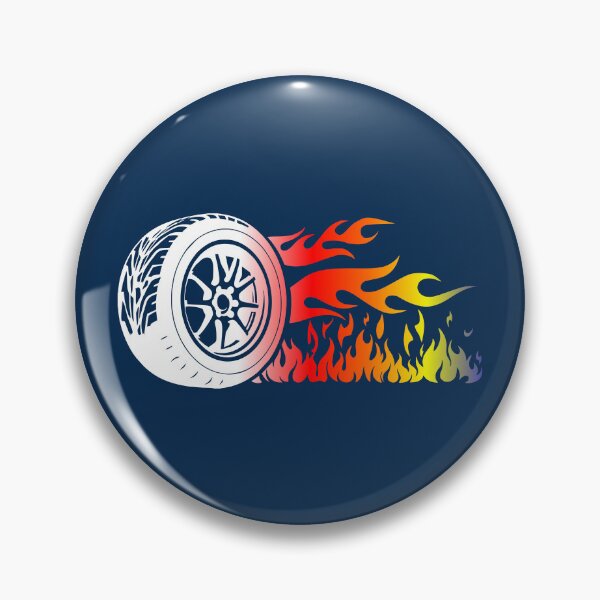 Item preview, WHEEL ON FIRE (#06294F) designed and sold by Marlon Oseguera.