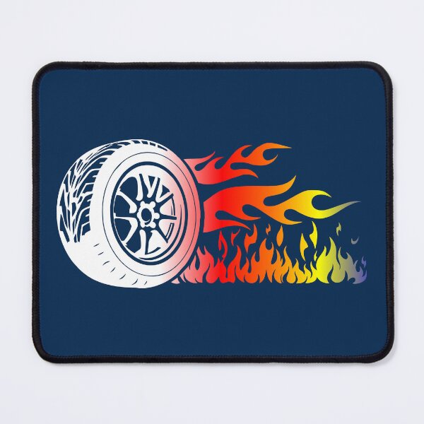 Item preview, WHEEL ON FIRE (#06294F) designed and sold by Marlon Oseguera.