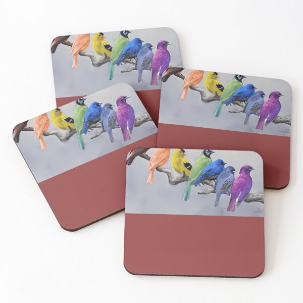 Item preview, Birds of All Colors designed and sold by GundaRapp.