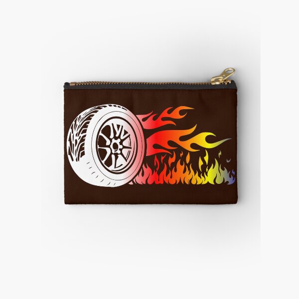 Item preview, WHEEL ON FIRE (#2D0D00) designed and sold by Marlon Oseguera.