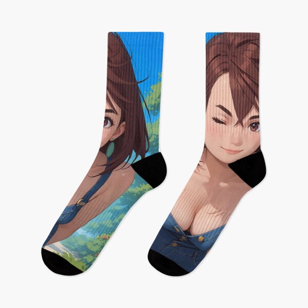 Artikelvorschau, Momo Ayase Dandadan Anime Mädchen Sommer Blauer Himmel entworfen und verkauft von HumbertoValveno.
