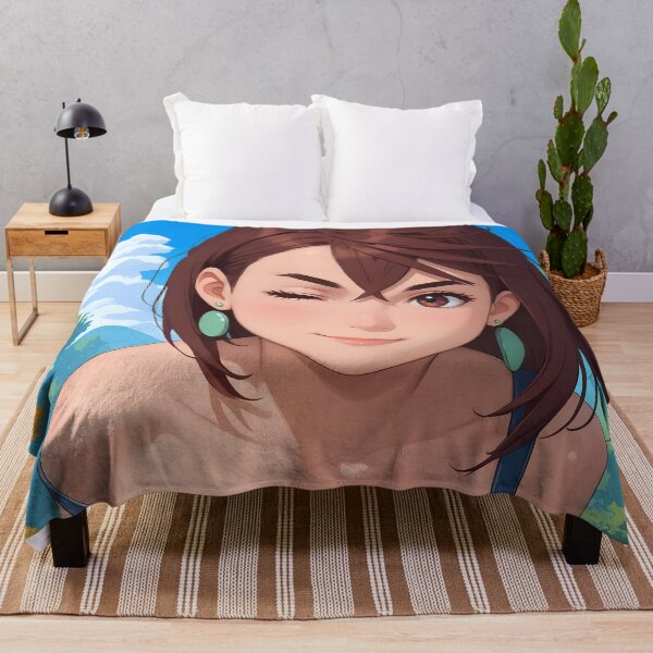 Artikelvorschau, Momo Ayase Dandadan Anime Mädchen Sommer Blauer Himmel entworfen und verkauft von HumbertoValveno.